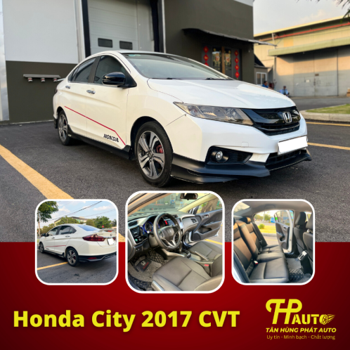 Honda City 2017 Cvt Trắng