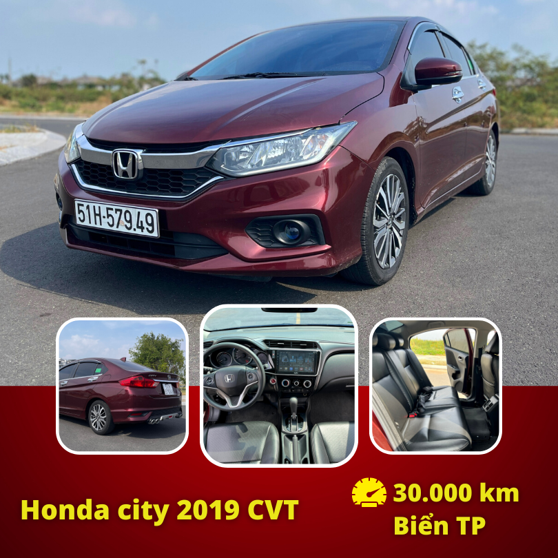 Honda City 2019 Bảng giá xe City 2019 cũ tháng 8 2023