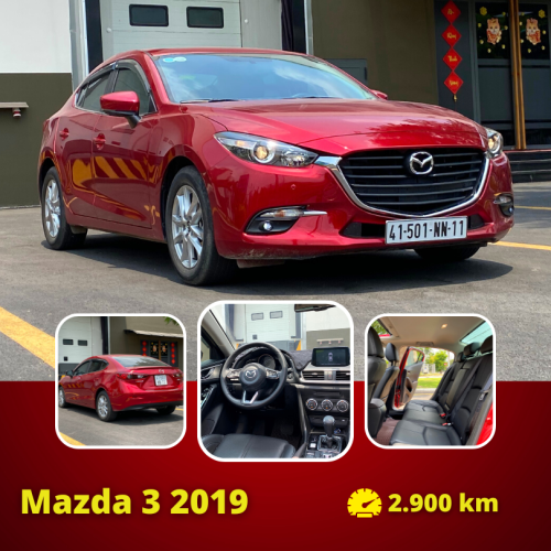 Mazda 3 2019 đỏ