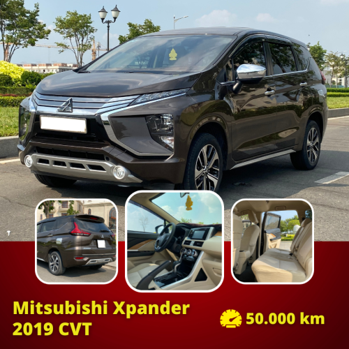 Mitsubishi Xpander 2019 Cvt Nâu
