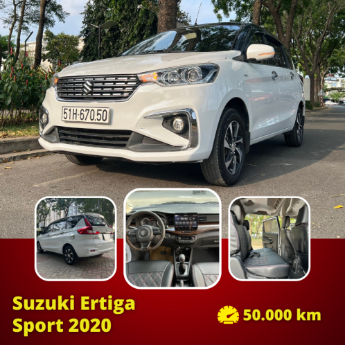 Suzuki Ertiga Sport 2020 Trắng