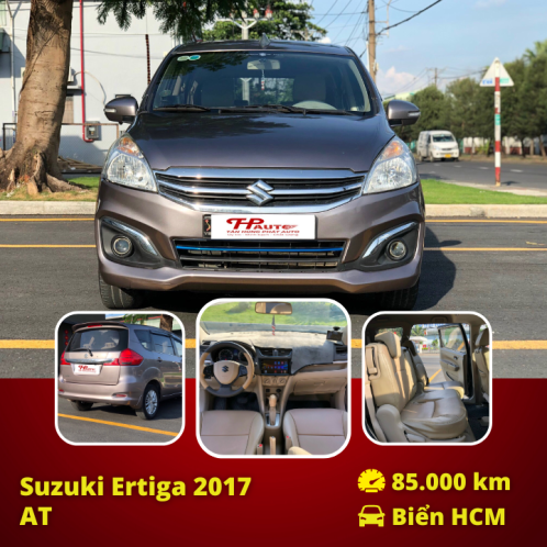 Suzuki Ertiga 2017 Màu Tím Full Option