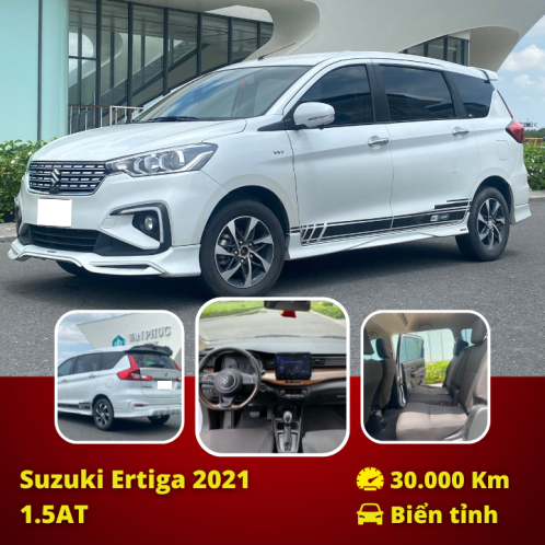 Suzuki Ertiga 2021 Trắng đẹp