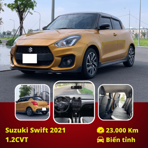 Suzuki Swift 2021 Vàng đen
