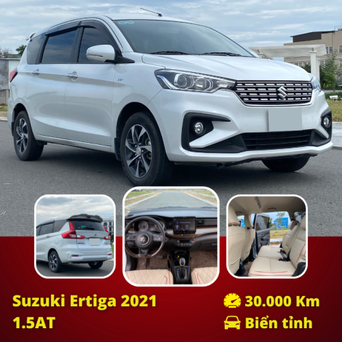 Suzuki Ertiga 2021 Trắng