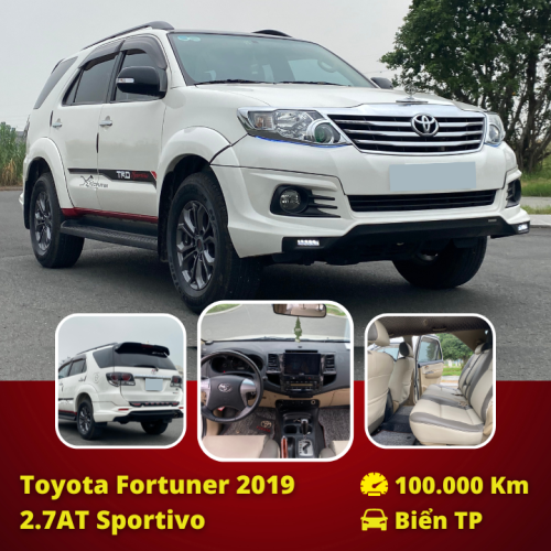 Toyota Fortuner Trd Sportivo 2016