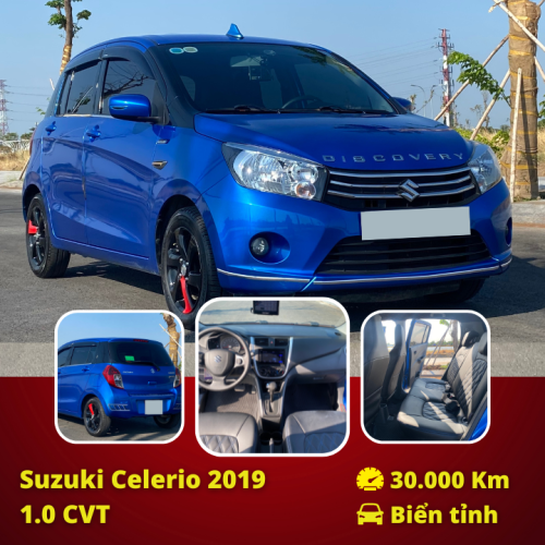 Suzuki Celerio 2019 Màu Xanh