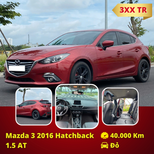 Mazda 3 2016 Hatchback Few4t