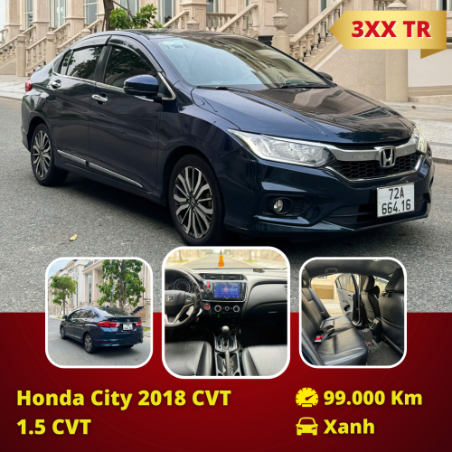 Honda City 2018 Cvt 664