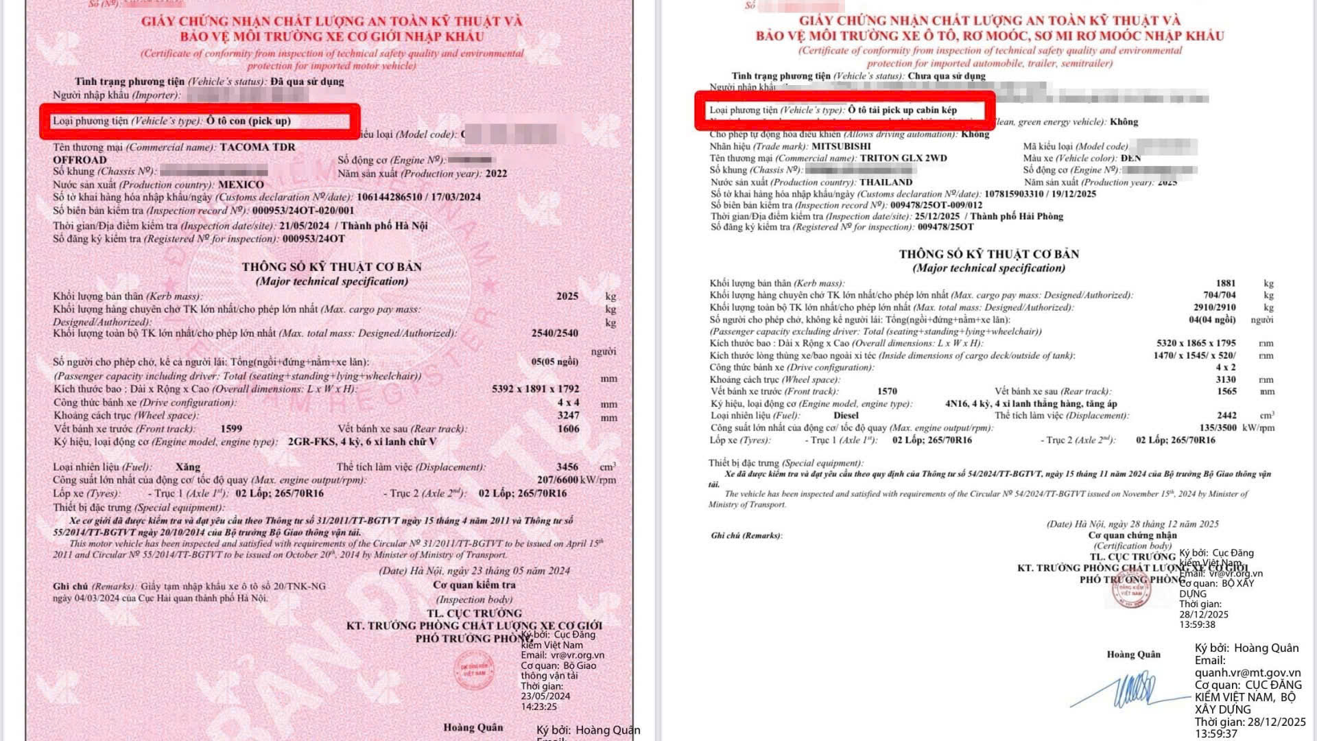 Anh So Sanh 2 Loai Xe